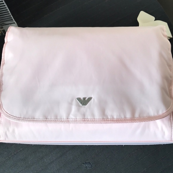 Armani Junior Other - Giorgio Armani junior Baby diaper bag pink NWT!